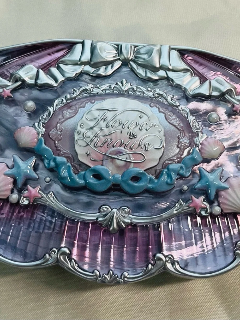 Flower Knows Shell’s Jewel 6 Color Makeup Palette & Gift Card - Mermaids Tears - Picture 5 of 12